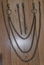 Diverse Kettingen Gothic, Punk, Kinky, Ophalen of Verzenden, Overige kleuren, Overige materialen