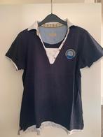 Blauwe polo L, Blauw, Maat 42/44 (L), Ophalen of Verzenden, Korte mouw