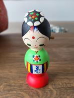 Kokeshi Poppetje - Houten Pop 12cm - Nieuwstaat, Ophalen of Verzenden