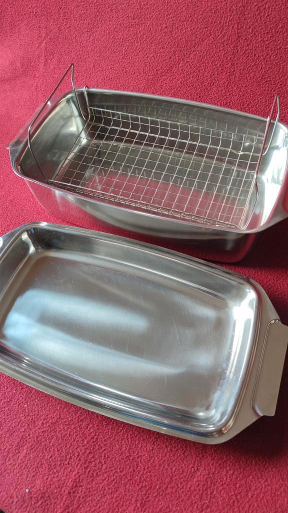 Fissler coronal RVS 3 delige multi pan, braadpan, frituurpan, Huis en Inrichting, Keuken | Potten en Pannen, Zo goed als nieuw