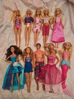 Grote Barbie poppen set + Ken - Vintage & Nieuwer, Ophalen of Verzenden, Gebruikt, Barbie