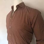 Genti shirt - overhemd - skin fit heren - Italian cotton, Overige kleuren, Verzenden, Halswijdte 38 (S) of kleiner, Zo goed als nieuw