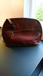 dames leren tas, Ophalen, Gebruikt, Bruin, Handtas