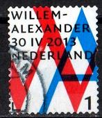 Nederland nr. 3057b Inhuldigingszegel gestempeld, Postzegels en Munten, Postzegels | Nederland, Verzenden, Na 1940, Gestempeld