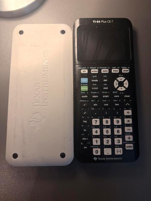 TI-84 Plus CE-T (Texas Instruments), Diversen, Rekenmachines, Grafische rekenmachine, Ophalen of Verzenden