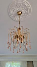 Teardrop Murano kroonluchter hanglamp, Huis en Inrichting, Lampen | Kroonluchters, Ophalen of Verzenden, Zo goed als nieuw, Glas