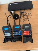 Sennheiser 1x SK 100 G4-B  Sennheiser 2x EK 100 G4-B, Muziek en Instrumenten, Microfoons, Ophalen of Verzenden, Zo goed als nieuw