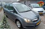 Opel Zafira 1.6 BJ2006 APK 03-2026, AIRCO TREKHAAK 7 PERS, Voorwielaandrijving, Stof, 74 €/maand, Zwart