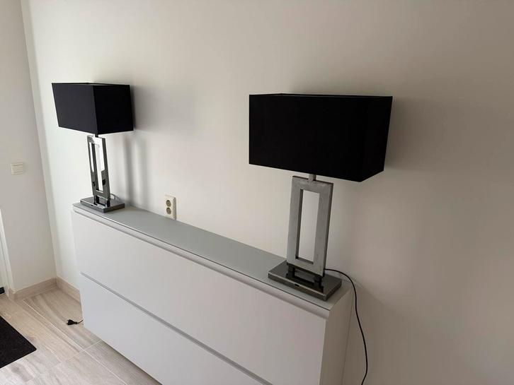 Maretti Tafellamp Set - Stijlvol Design, Huis en Inrichting, Lampen | Tafellampen, Zo goed als nieuw, Minder dan 50 cm, Metaal
