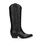 Zwarte Sacha Cowboylaarzen - Maat 42, Kleding | Dames, Schoenen, Ophalen of Verzenden, Zo goed als nieuw, Zwart, Hoge laarzen
