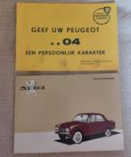 Peugeot 304 instructie boekje en accessoires boekje, Ophalen of Verzenden