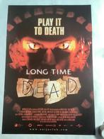 LONG TIME DEAD   originele 1 sheet 68-101 cm, Verzamelen, Ophalen of Verzenden, Zo goed als nieuw, A1 t/m A3, Film en Tv