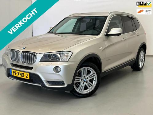 BMW X3 XDrive20d High Exe / NL-auto / Trekhaak / Stoelverwar, Auto's, BMW, Bedrijf, Te koop, X3, 4x4, ABS, Airbags, Airconditioning