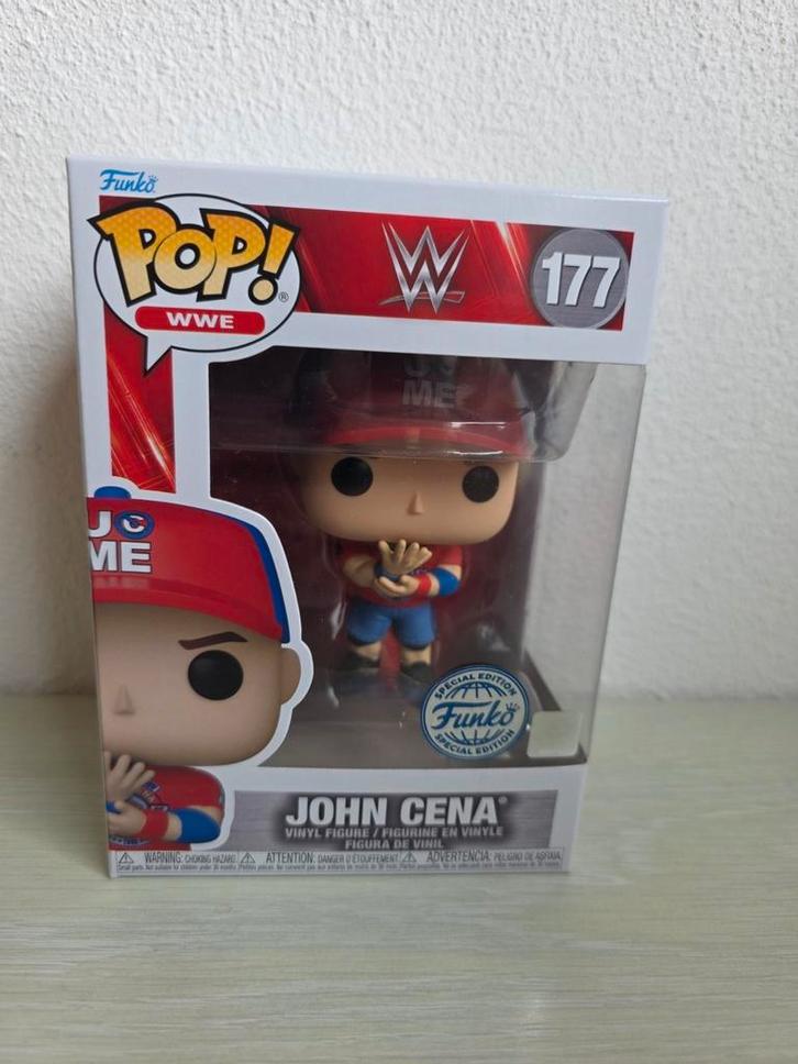 John Cena WWE - Funko Exclusive - 177, Verzamelen, Poppetjes en Figuurtjes, Nieuw, Ophalen of Verzenden