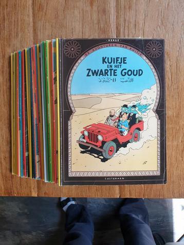 Kuifje stripboeken beschikbaar voor biedingen