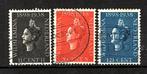 172 nvph 310-312 jubileumzegels 1938 gebruikt zie scan., Postzegels en Munten, Postzegels | Nederland, Verzenden, T/m 1940, Gestempeld