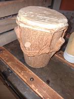 Afrikaanse Djembe Trommel - Hout en Dierenhuid, Muziek en Instrumenten, Ophalen of Verzenden, Gebruikt, Trommel