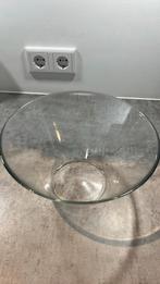 Ronde glazen schaal, Huis en Inrichting, Ophalen, Schaal, Rond, Glas