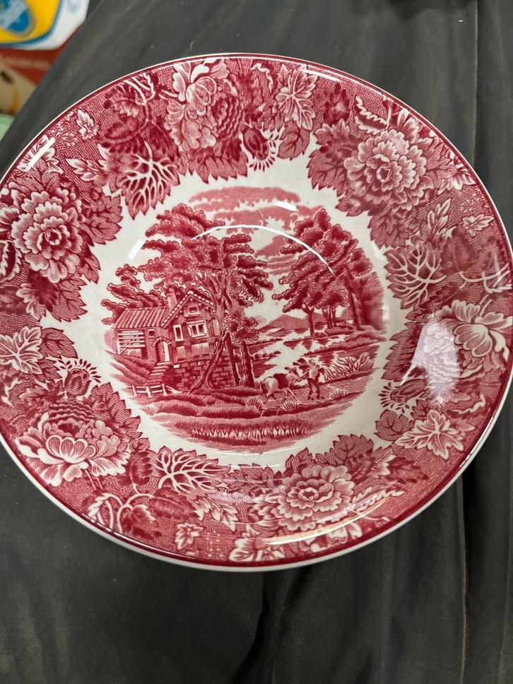 Vintage Enoch Wood's English Scenery Bord, Antiek en Kunst, Antiek | Keramiek en Aardewerk, Ophalen of Verzenden