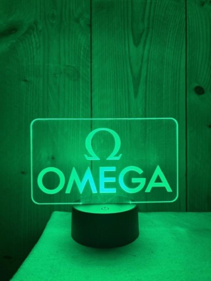 Lamp Omega, Huis en Inrichting, Lampen | Tafellampen, Zo goed als nieuw, Minder dan 50 cm, Ophalen of Verzenden