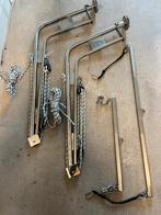 Draaibare Davits RVS, Ophalen, Zo goed als nieuw, Dekbeslag, Zeilboot of Motorboot