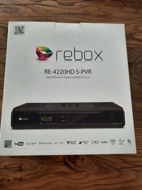 Rebox RE-4220HD S-PVR - Nieuw in doos!, Audio, Tv en Foto, Decoders en Harddiskrecorders, Nieuw, Decoder, Ophalen of Verzenden