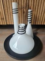 Huta tarnowiec drie vaas set Sulczan glass art., Antiek en Kunst, Antiek | Glas en Kristal, Ophalen of Verzenden