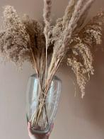 Glazen vaas met palmbomen, Ophalen, Zo goed als nieuw