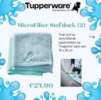 Tupperware Microfiber Stofdoeken(2), Huis en Inrichting, Keuken | Tupperware, Ophalen of Verzenden, Nieuw, Overige typen
