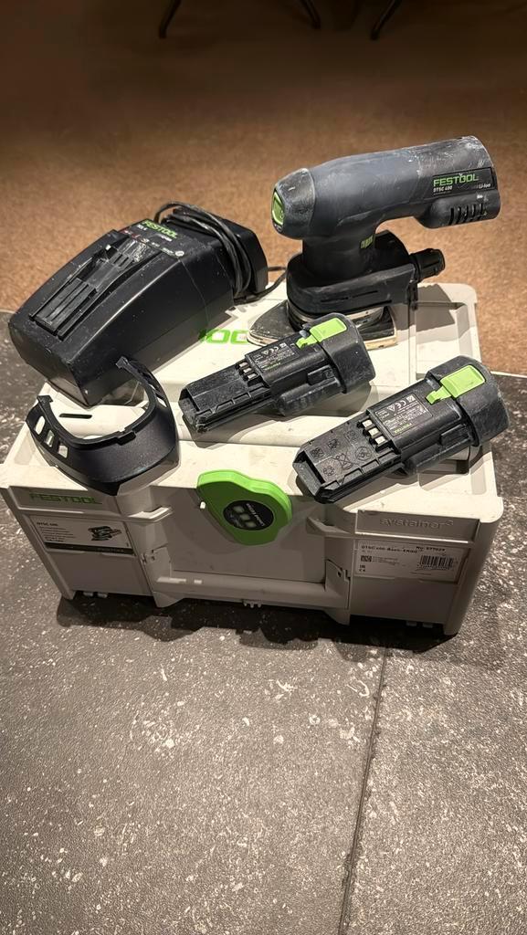 Festool DTSC 400 Deltaschuurmachine 18V in systainer, Doe-het-zelf en Verbouw, Gereedschap | Schuurmachines, Zo goed als nieuw