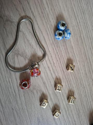 Nieuwe bedels en armband grote gat kralen sterrenbeeld beschikbaar voor biedingen