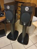 2 luidsprekers / speakers Focal Sopra No 1 + Stands, Audio, Tv en Foto, Luidsprekers, Ophalen, Zo goed als nieuw, Front, Rear of Stereo speakers