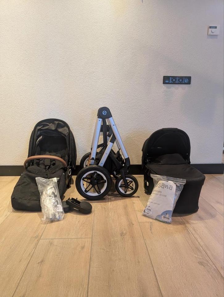 Complete Cybex Talos S Lux kinderwagen met reiswieg, Kinderen en Baby's, Kinderwagens en Combinaties, Gebruikt, Combiwagen, Overige merken