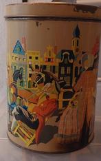 Groot rond blik. Brocante, Verzamelen, Blikken, Ophalen of Verzenden, Zo goed als nieuw, Overige, Overige merken
