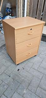 ladeblok 3 lades, Ophalen, Minder dan 50 cm, Zo goed als nieuw, 3 of 4 laden