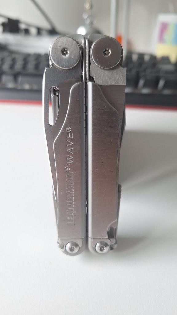 Leatherman Wave, Caravans en Kamperen, Kampeergereedschap, Zo goed als nieuw, Ophalen of Verzenden