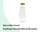 Sapflesjes 330ml - 6 stuks nieuw!!, Ophalen of Verzenden