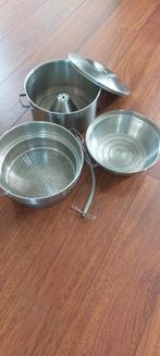 RVS sappan ontsapper 5 liter, Ophalen of Verzenden, Gebruikt, Rvs