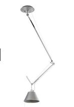 Artemide Tolomeo Decentrata Plafondlamp, Ophalen of Verzenden, Zo goed als nieuw, Metaal, Minder dan 50 cm