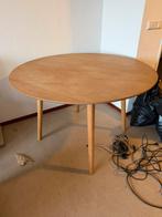 Ronde eethoek met 4 stoelen, Ophalen, Overige materialen, Gebruikt, 100 tot 150 cm