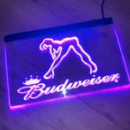 Budweiser neon lichtbord 20x30cm. Nieuw, Ophalen of Verzenden, Nieuw, Lichtbak of (neon) lamp