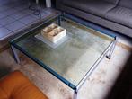 Metaform M1 salonmtafel, glasplaat, Huis en Inrichting, Tafels | Salontafels, Ophalen, Design klassieker, Gebruikt, 50 tot 100 cm