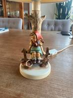 Hummel beeldje Lamp Meisje met Hek en Mand 225/l, Ophalen of Verzenden