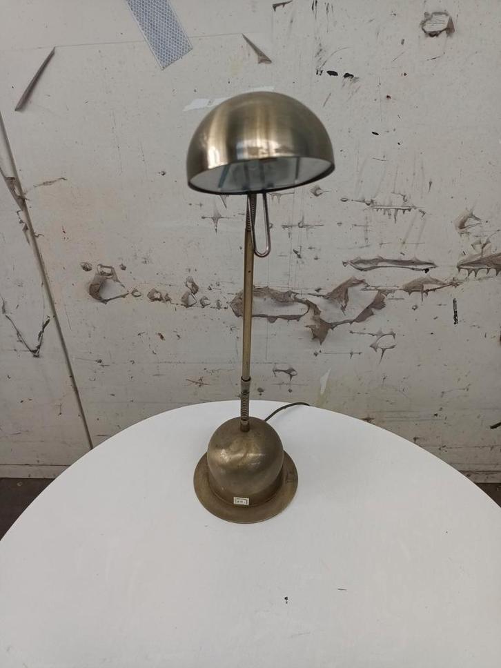Verstelbare Lamp - Bureaulamp, Huis en Inrichting, Lampen | Hanglampen, Gebruikt, Minder dan 50 cm, Metaal, Ophalen