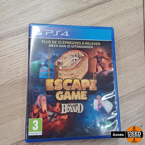 Escape Game PS4 Game, Spelcomputers en Games, Games | Sony PlayStation 4, Zo goed als nieuw