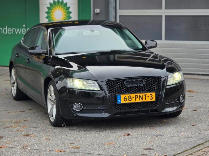 Audi A5 2.0 Tfsi 132KW Sportback 2011 Zwart, Auto's, Audi, Bedrijf, A5, Benzine, A, Hatchback, Handgeschakeld, Origineel Nederlands