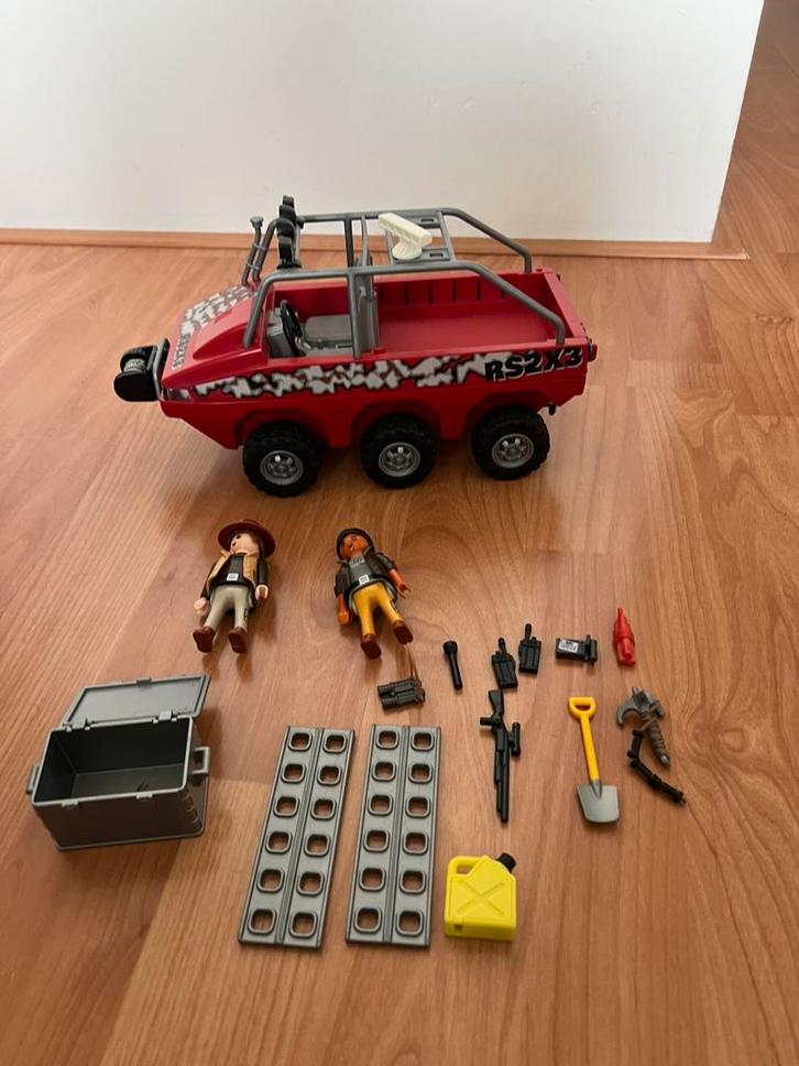Playmobil 4844 Amfibievoertuig Van De Schattenjagers, Kinderen en Baby's, Speelgoed | Playmobil, Zo goed als nieuw, Complete set