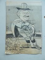 Kranten karikatuur Rinus.Michels Europa Cup. 14,7 x 22 cm, Verzamelen, Sportartikelen en Voetbal, Ophalen of Verzenden, Zo goed als nieuw