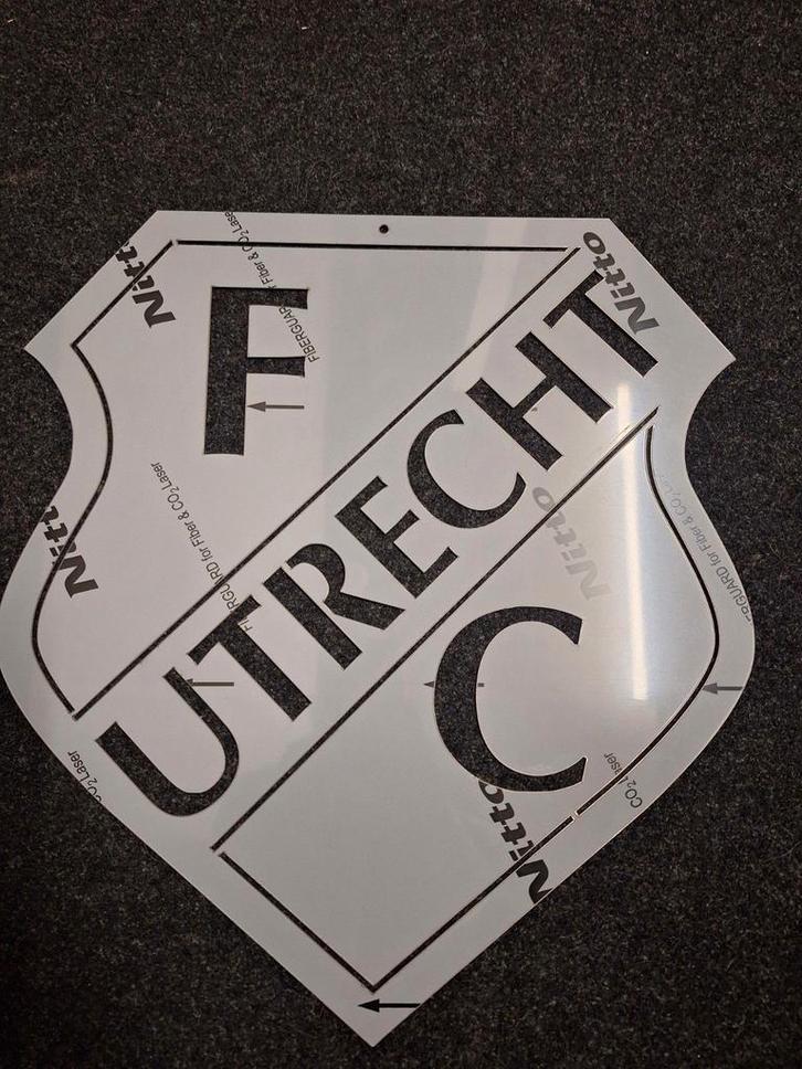 FC Utrecht logo, Verzamelen, Sportartikelen en Voetbal, Nieuw, F.C. Utrecht, Ophalen of Verzenden