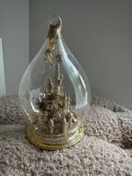 Tinkerbell DisneylandParis glitter castle,ornament/snowglobe, Ophalen of Verzenden, Overige figuren, Zo goed als nieuw, Beeldje of Figuurtje